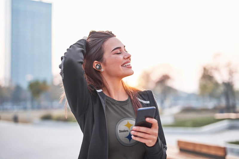 SOAR NFL True Wireless Earbuds, Pittsburgh Steelers - Image 3